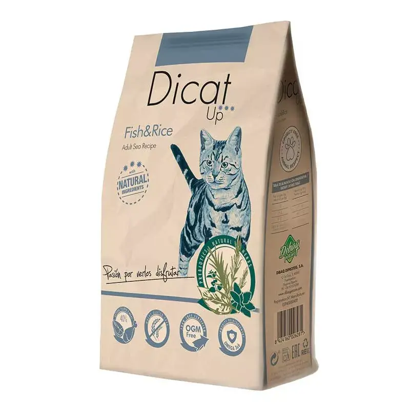 Dicat Up CAT FISH-RICE 3 KG HAL-RIZS Legkelendőbb