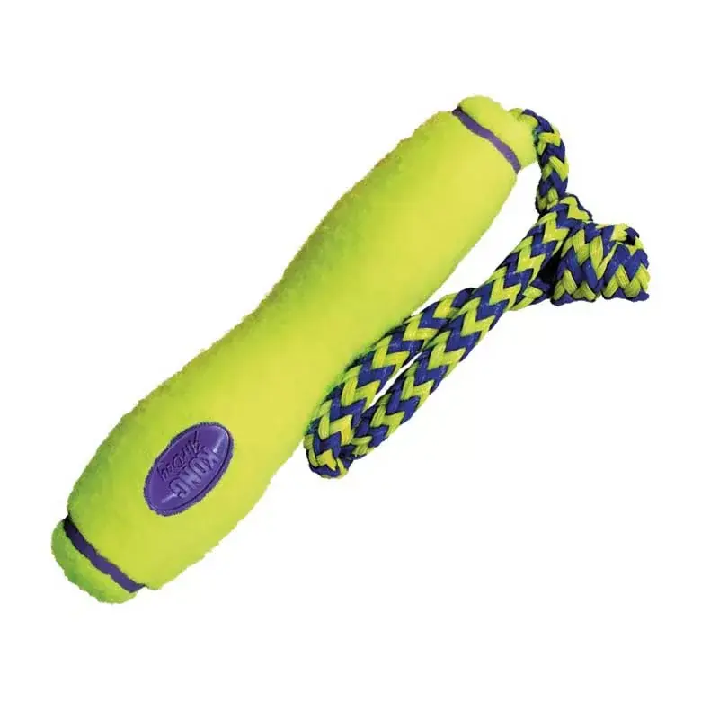 KONG AIR FETCH STICK DOBÓKÖTÉLLEL M SÁRGA Legkelendőbb