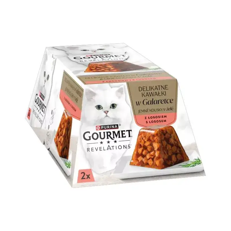 GOURMET REVELATIONS CAT 2X57G LAZAC ZSELÉS Szuper akció