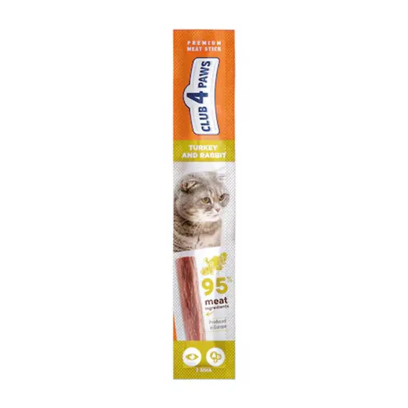 CLUB4PAWS CAT MEATY STICK 5G PULYKA-NYÚL Újdonság