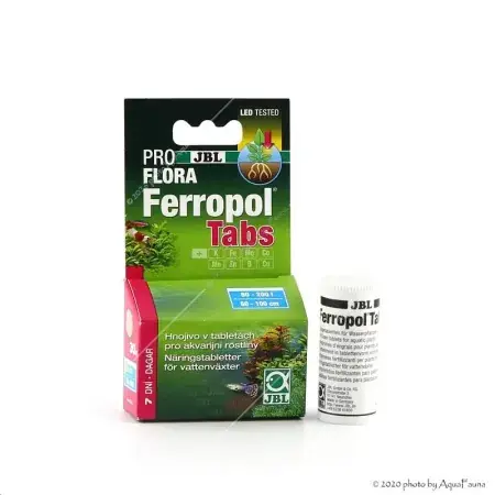 JBL ProFlora Ferropol Tabs 30 db - növénytáp tabletta Végkiárusítás