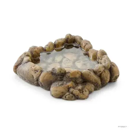 Hagen Exo Terra Corner Water Dish Medium - itatótál (sziklás) terráriumokba (12,5x13x4 cm) Nézd meg most