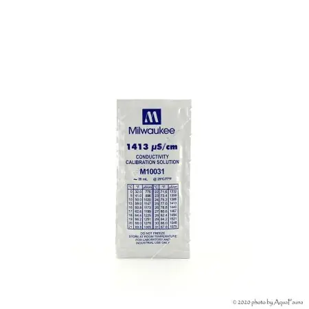 Milwaukee M10031B 1413 µs/cm kalibráló folyadék vezetőképesség mérőhöz - 20 ml Csak ma